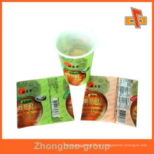 Kunststoff-PVC-Schrumpffolie, PVC-Schrumpfhülsen-Etiketten für Marmeladenverpackungen, Schrumpffolien-Etiketten